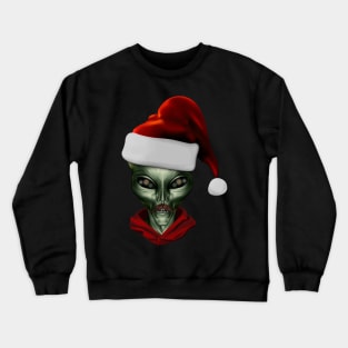 Alienated Alien Army Christmas Santa Crewneck Sweatshirt